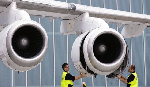 Lufthansa Technik ist inzwischen der zweitgrte Arbeitgeber am EAP.     | Foto: BZ