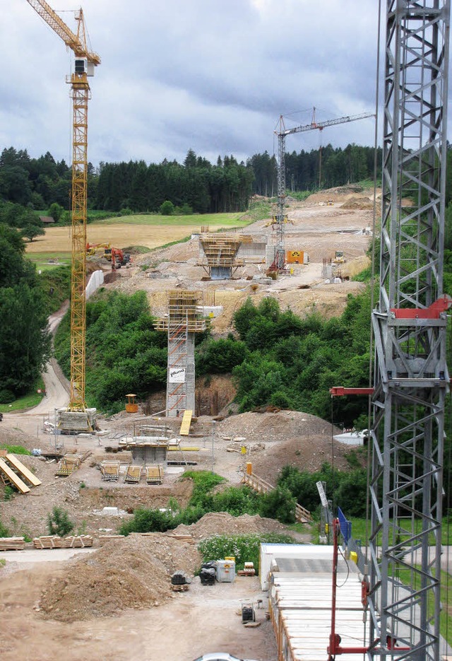 Im direkten Zusammenhang mit dem Bau d...ewilligung von 923000 Euro bergeben.   | Foto: MICHAEL GOTTSTEIN