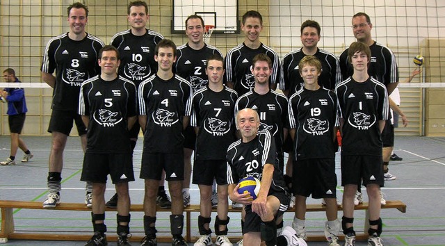 Vizemeister und Aufsteiger: das Volleyballteam des TV Hartheim   | Foto: TVH