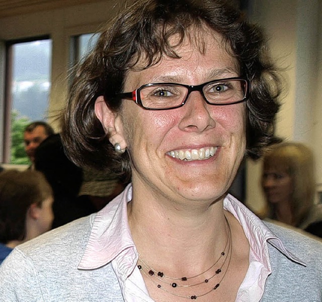 <Bildtext>Martina Tritschler informierte Eltern und Schler. </Bildtext>  | Foto: m.  pfordt