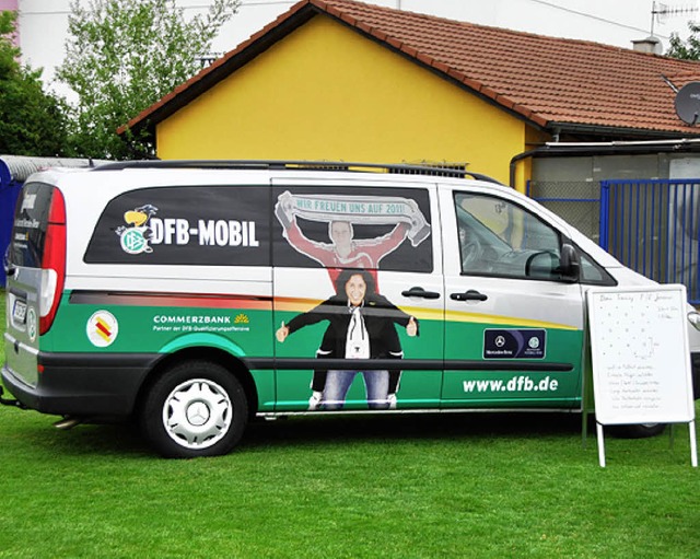 Das DFB-Mobil   | Foto: SEDLAK