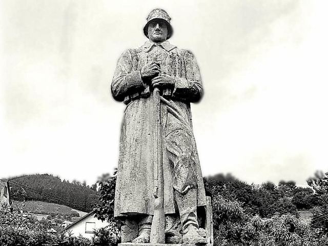 Der alte Krieger wurde nach Donaueschingen antransportiert.  | Foto: Heidi Foessel