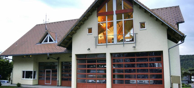 Das Feuerwehrgertehaus in Sthlingen ...neue Brandschutzbedarfsplan ausweist.   | Foto: Dietmar Noeske