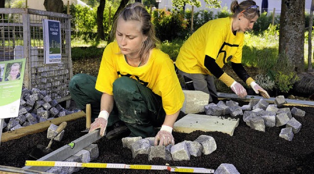 Alexandra Althaus aus Elzach hat mit i...tbewerb der Landschaftsgrtner geholt.  | Foto: ZVG