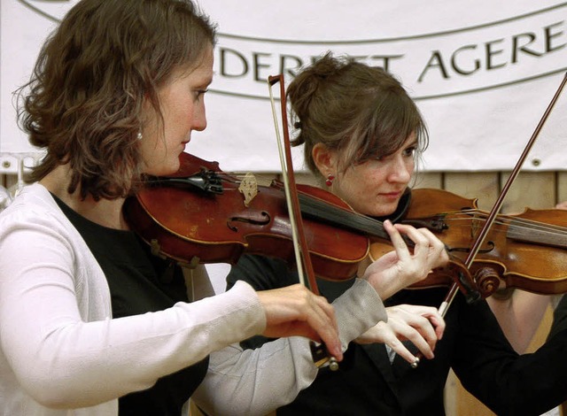 Das Orchester verlieh der Verabschiedung einen feierlichen Rahmen.  | Foto: Kathrin Blum