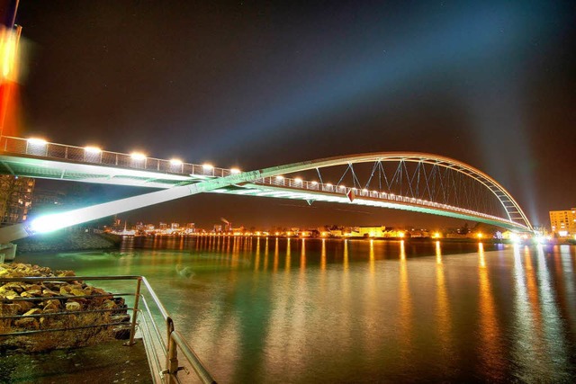 Dreilnderbrcke zwischen Weil am Rhein und Hningen  | Foto: Oliver Welti