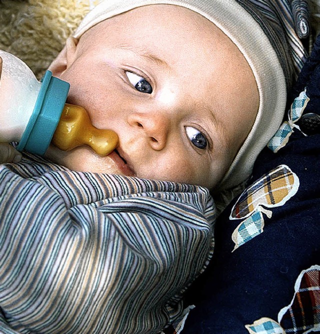 Rund 500 Babys erblickten 2008 in der Frauenklinik das Licht der Welt.    | Foto: DDP