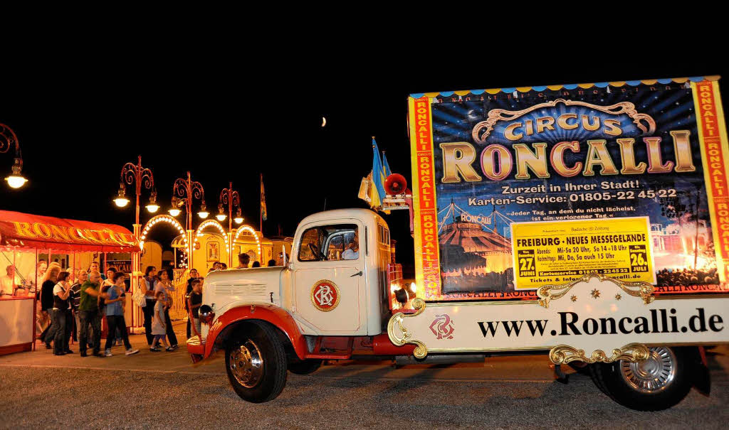 Circus Roncalli gastiert erstmals in Freiburg.