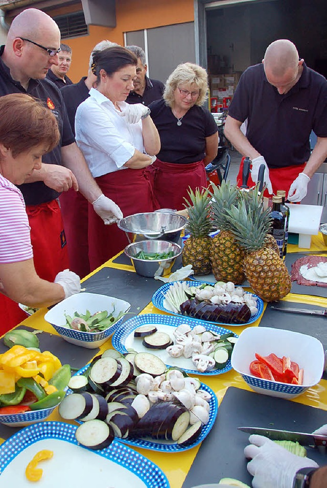 Auch beim Grillen gilt, das bung den ...en veranstaltete deshalb ein  Seminar.  | Foto: Sigrid Umiger