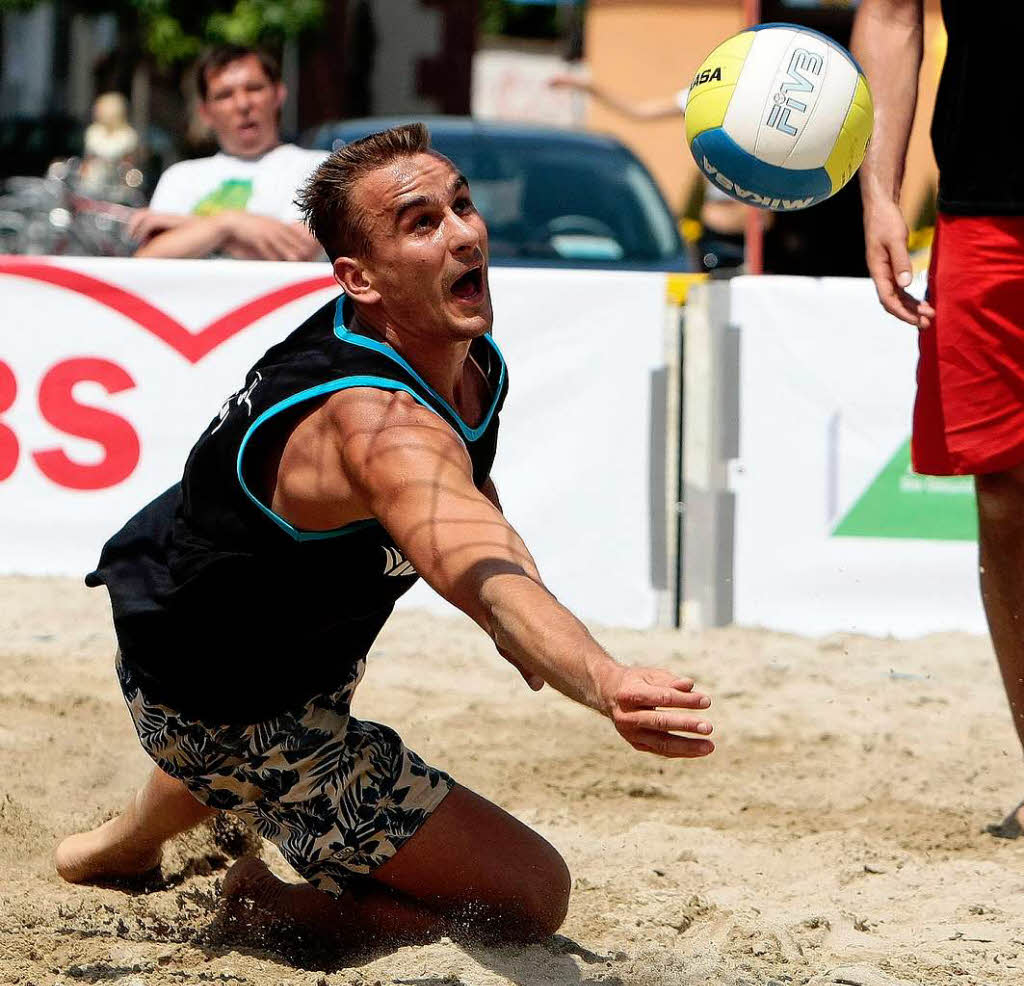 Impressionen vom Beach-Volleyball-Ereignis in Offenburg.