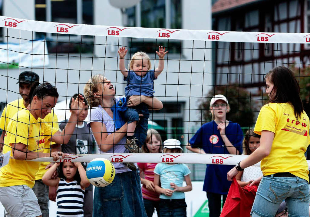 Impressionen vom Beach-Volleyball-Ereignis in Offenburg.