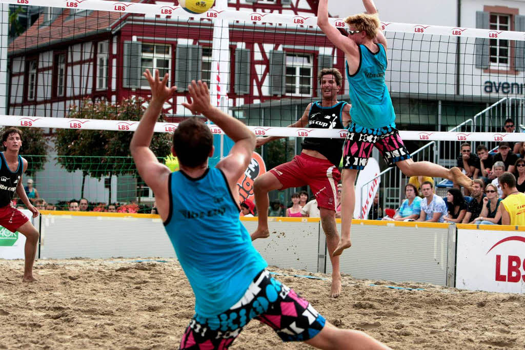 Impressionen vom Beach-Volleyball-Ereignis in Offenburg.