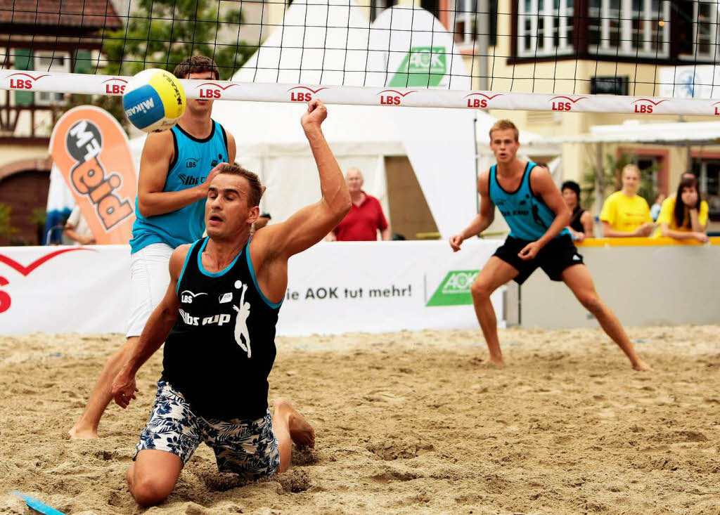 Impressionen vom Beach-Volleyball-Ereignis in Offenburg.