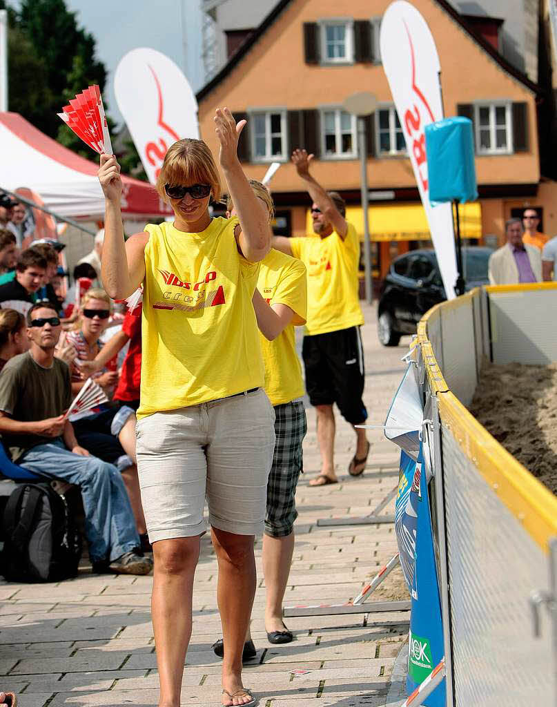 Impressionen vom Beach-Volleyball-Ereignis in Offenburg.