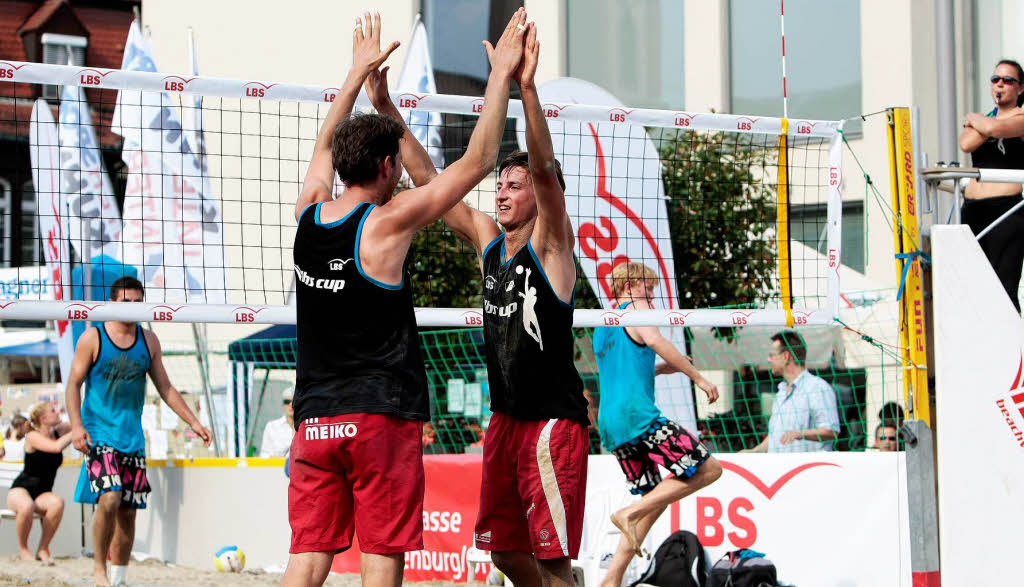 Impressionen vom Beach-Volleyball-Ereignis in Offenburg.