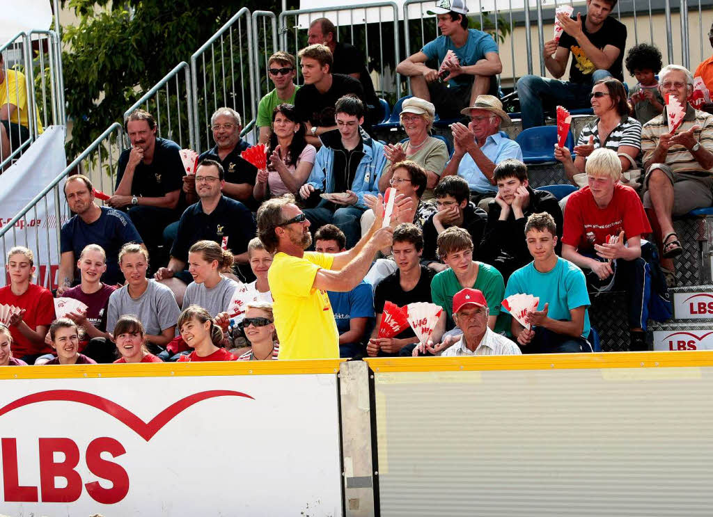 Impressionen vom Beach-Volleyball-Ereignis in Offenburg.