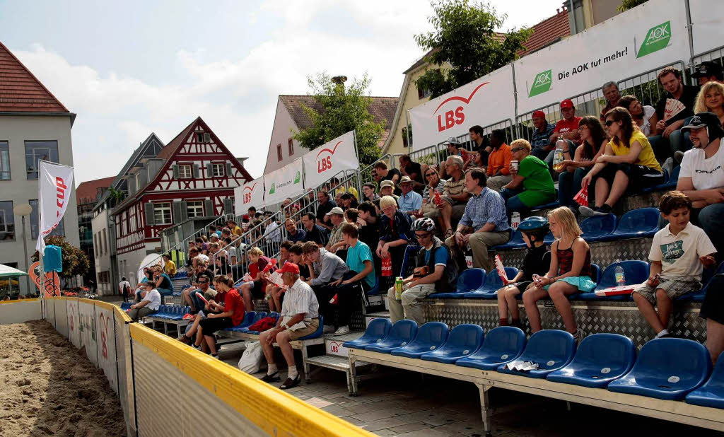 Impressionen vom Beach-Volleyball-Ereignis in Offenburg.