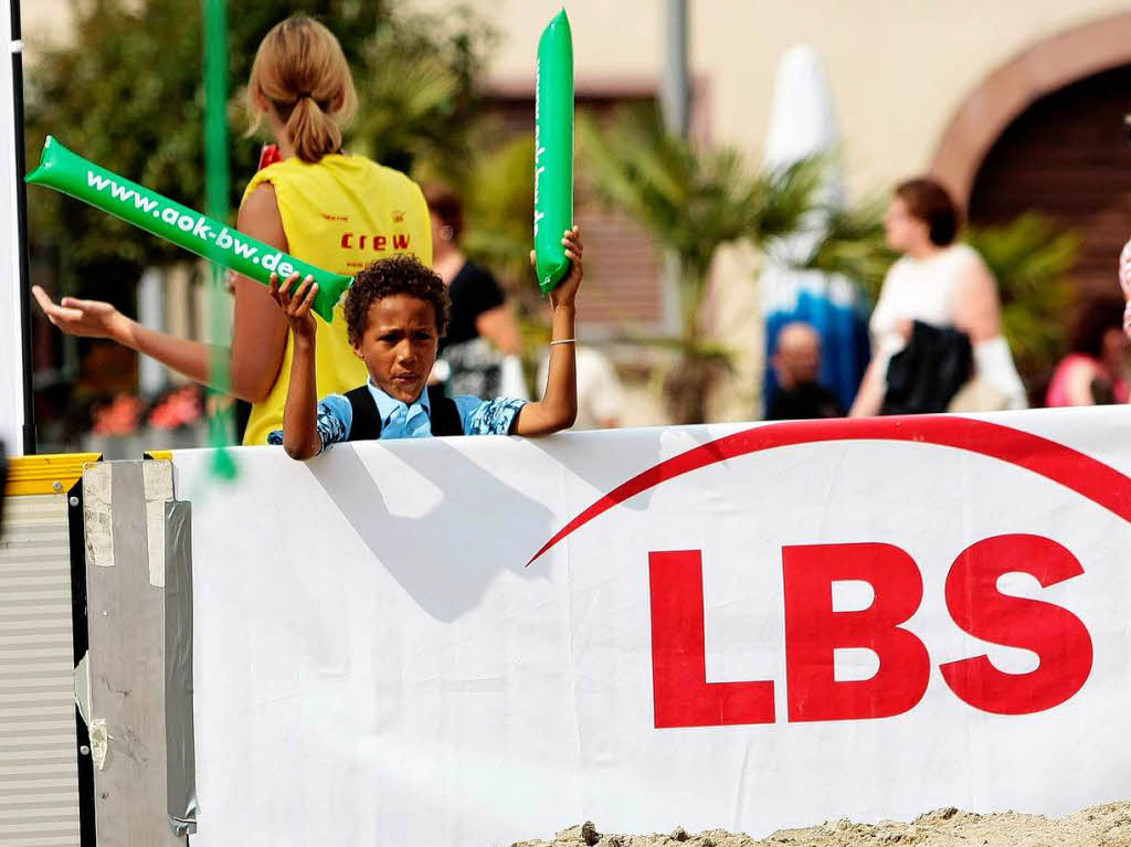 Impressionen vom Beach-Volleyball-Ereignis in Offenburg.