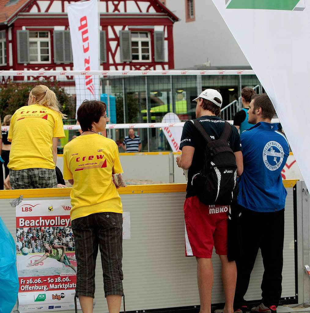 Impressionen vom Beach-Volleyball-Ereignis in Offenburg.