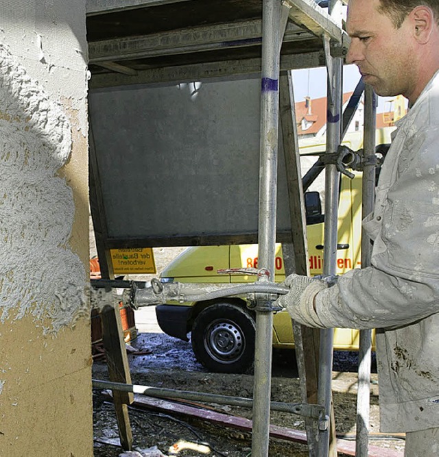 Wer die Fassade dmmen lsst, kann reichlich Heizkosten sparen.   | Foto: a. zielke/VHD