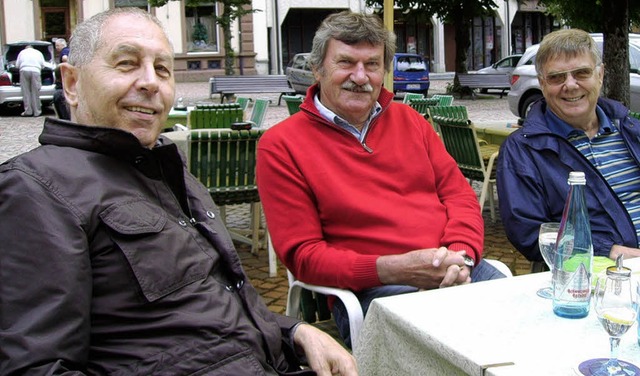 Mnner, die  in Todtnau Skigeschichte ...Reinhard Janus und  Fritz Wilkesmann.   | Foto: Hubert Dbele