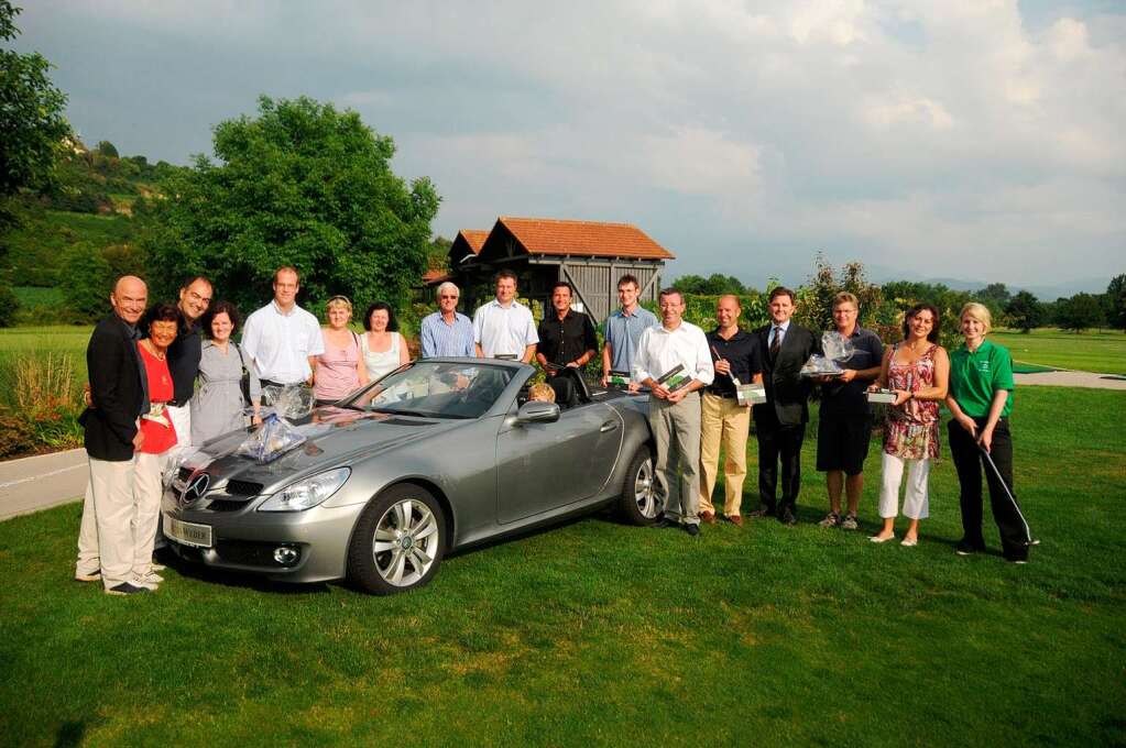 Mercedes-Benz-Golfmasters: Turnier vom 28.6.2009 im Golfclub Tuniberg in Freiburg-Munzingen.