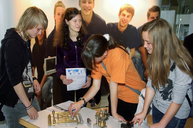 Welche Berufe interessant sein knnten...ick beim Bebit in der Realschule Wehr.  | Foto: jrn kerckhoff