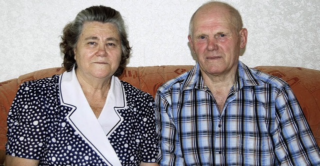 Nina und Emanuel Weber  sind seit 50 Jahren ein Paar.   | Foto: jochen voigt