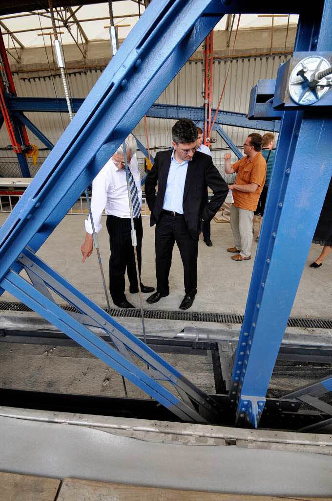 Sanierung: Die Wiwili-Brcke ist fast wieder wie neu.