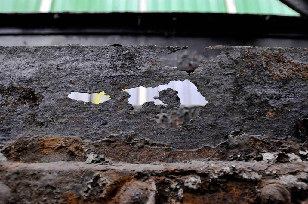 Rckblick: So sah die Brcke vor der Sanierung aus.