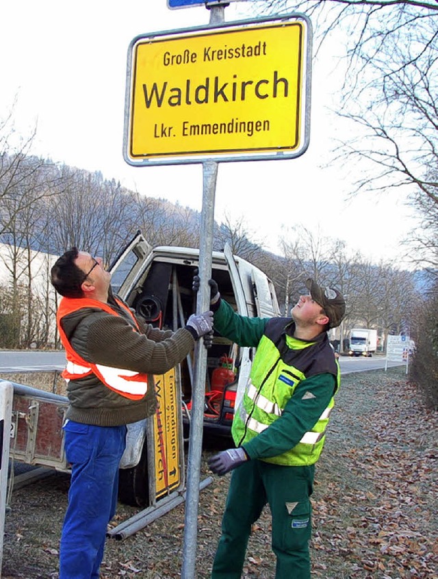 Seit dem 1. Januar  ist Waldkirch Groe Kreisstadt.   | Foto: Bernd Fackler