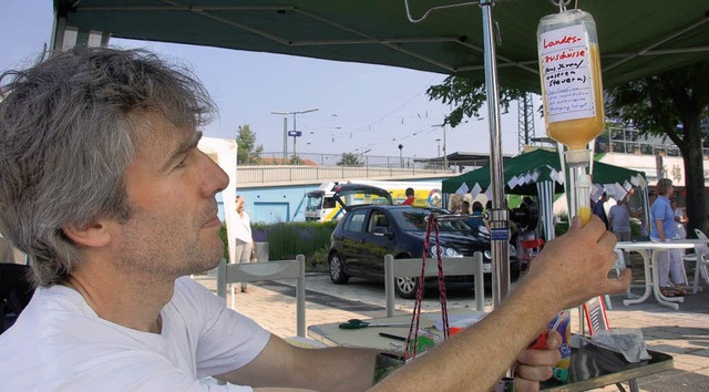 Johannes Werz, Hausarzt aus Lahr, bere... fr das Gesundheitswesen&#8220; vor.   | Foto: Ralf burgmaier