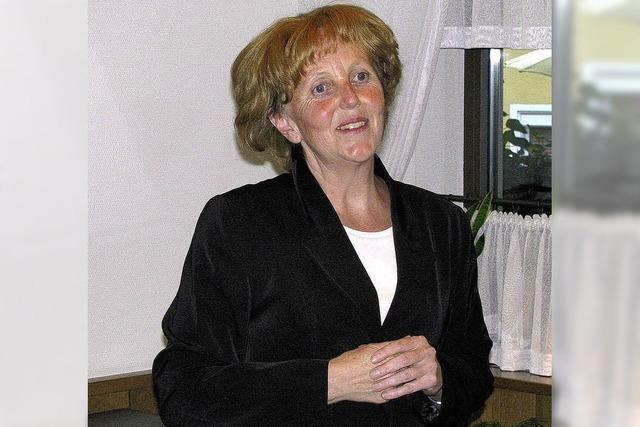 Kabarettistin Marianne Schätzle gibt in Bad Säckingen die zweite Angela Merkel