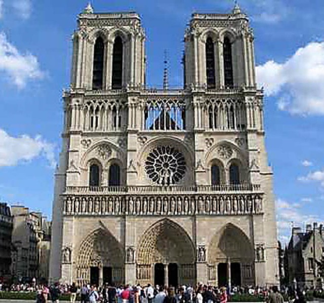 Hier wirkte Louis Vierne 37 Jahre lang: Paris, Notre-Dame.  | Foto: AFP