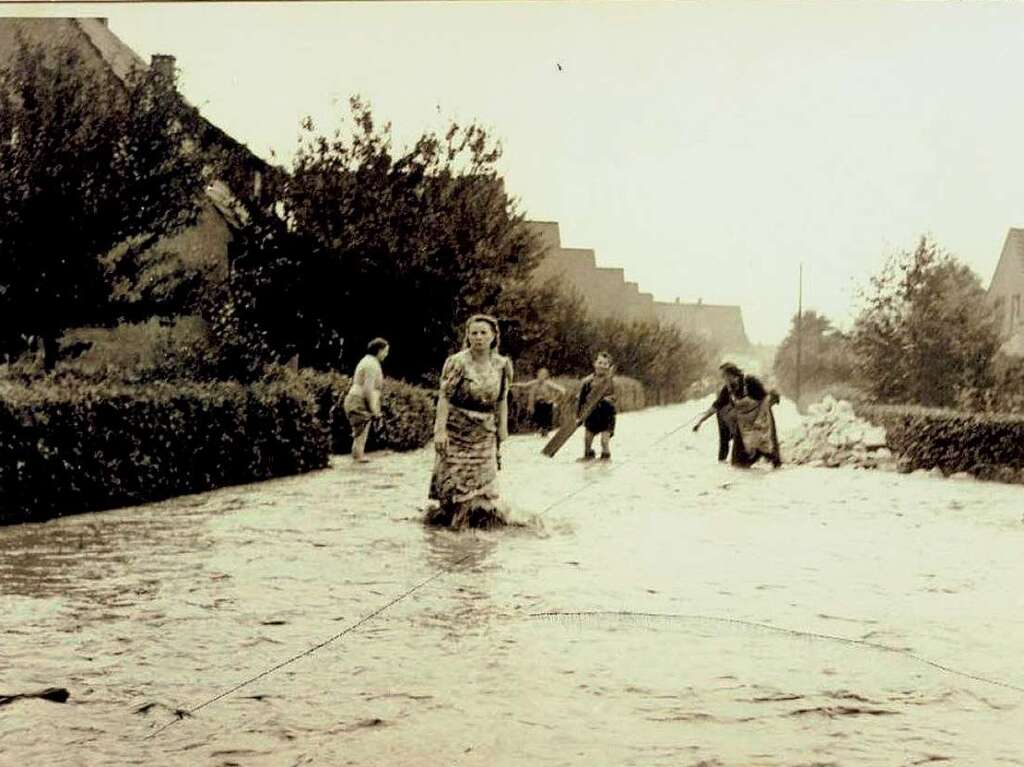 Hochwasser im Jahr 1953
