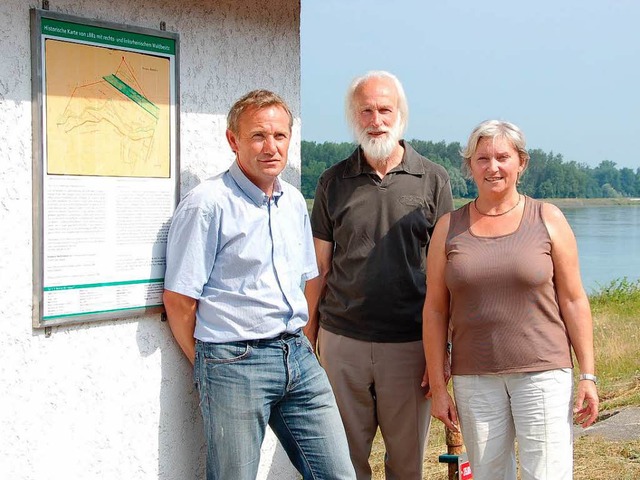 Frher fuhren hier die Meienheimer Ba...ss und Brgermeisterin Gerlinde Kleis.  | Foto: Ulrike Derndinger