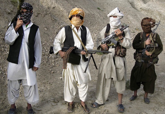 Militante Taliban in der Provinz Helmand   | Foto: DPA