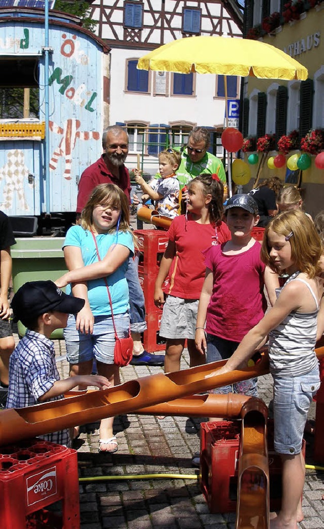 Fr die Kinder gab es beim Kronenplatz... beim &#8222;Reptile Paradise&#8220;.   | Foto: Karlernst Lauffer