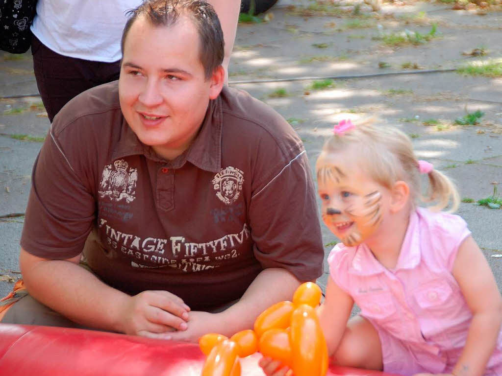 Sommerliche Stimmung bei jedem Wetter beim Sommer in Wehr