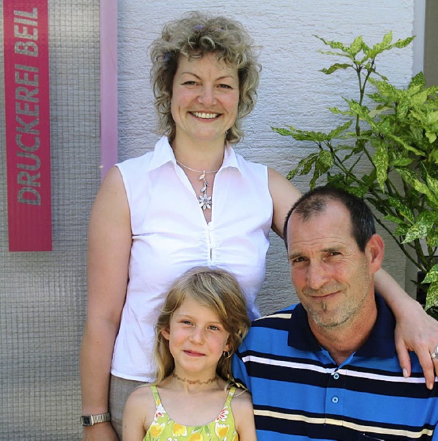 <Bildtext>Annett und Anton Dachtler mit Tochter Sophie</Bildtext>   | Foto: SEDLAK