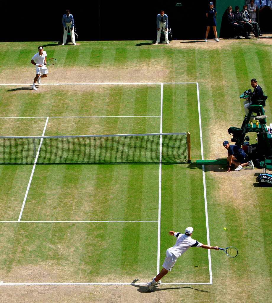 In fnf Stzen erkmpfte sich Roger Federer seinen sechsten Wimbledon-Sieg.