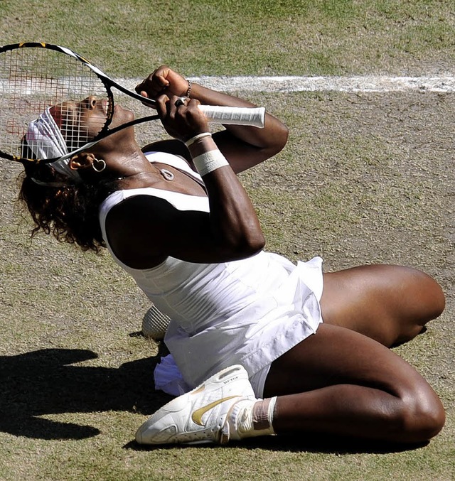 Dritter Sieg in Wimbledon: Serena Williams   | Foto: DPA