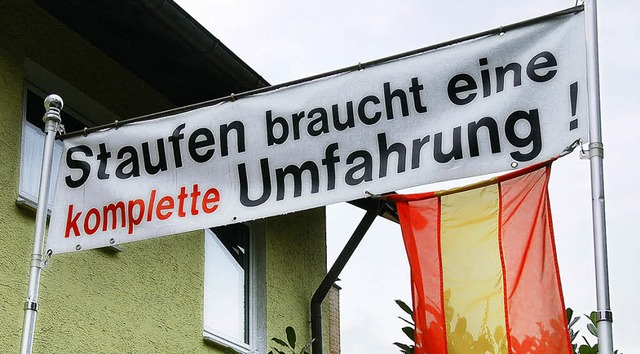 Transparent an der Neumagenstrae in Staufen.   | Foto: Markus Donner