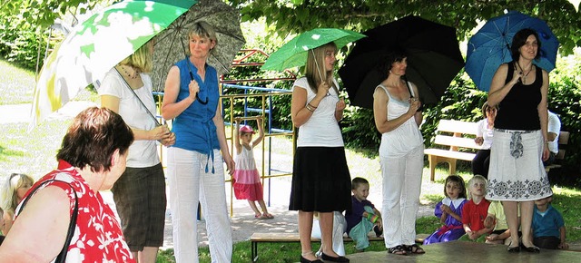 40 Jahre evangelischer Kindergarten Broggingen an der Hugsgasse 18  | Foto: Dennis zkan