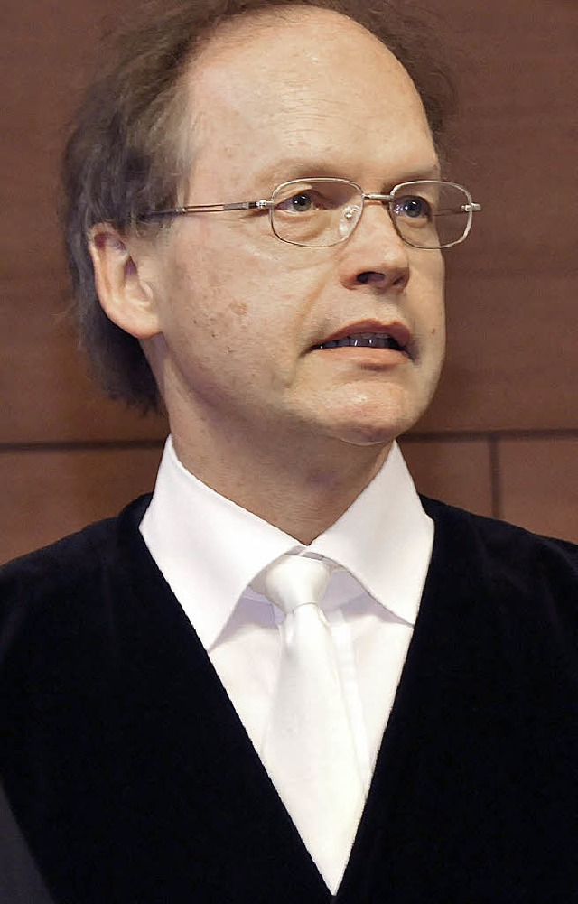 Wundert sich ber Wehrer &#8222;Spezia...r Vorsitzende Richter Bruno Schweizer.  | Foto: ingo schneider