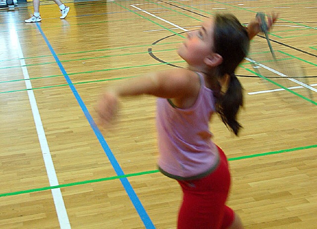 Schnell: Badminton beim TV Brennet-flingen  | Foto: jrn kerckhoff