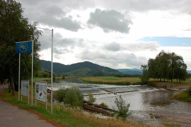 Wasserkraftwerk im Offenburger Naherholungsgebiet