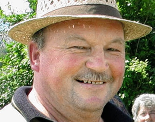 Zufrieden mit dem Abschneiden: Ortsvorsteher Fritz Höferlin | Foto: schütz Zufrieden mit dem Abschneiden: Ortsvorsteher Fritz Höferlin | Foto: schütz