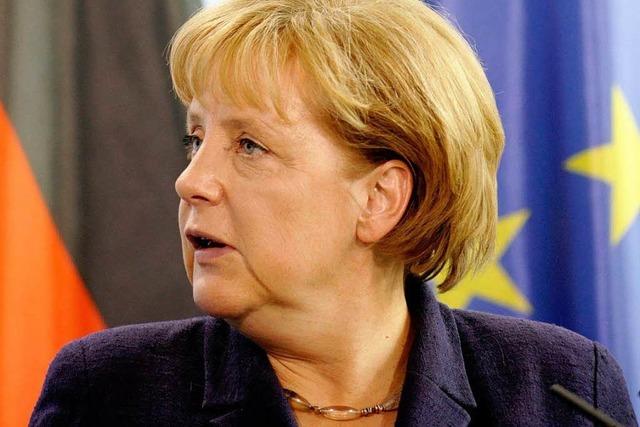 Merkel will beim G-8-Gipfel Klimaschutz voranbringen