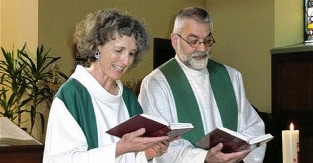 Marianne Prigent  und Hanns-Heinrich Schneider.  | Foto: Privat